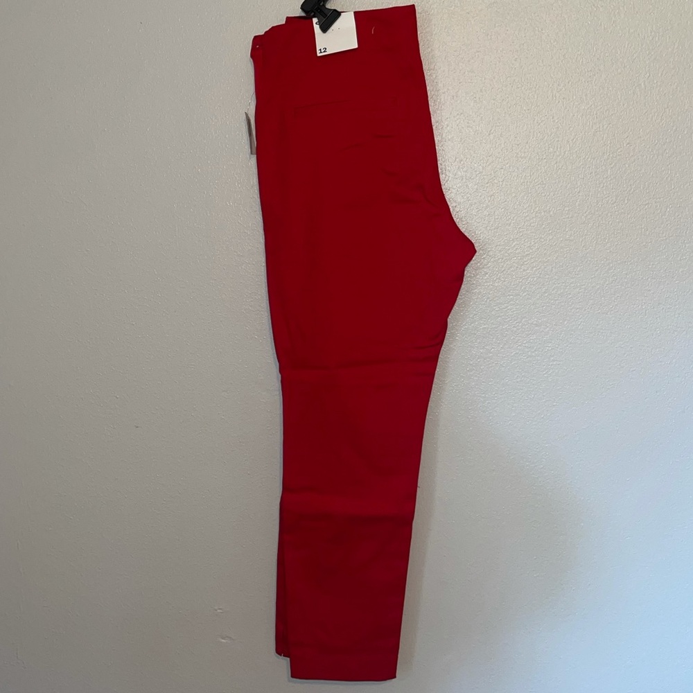 Red Old Navy Chinos